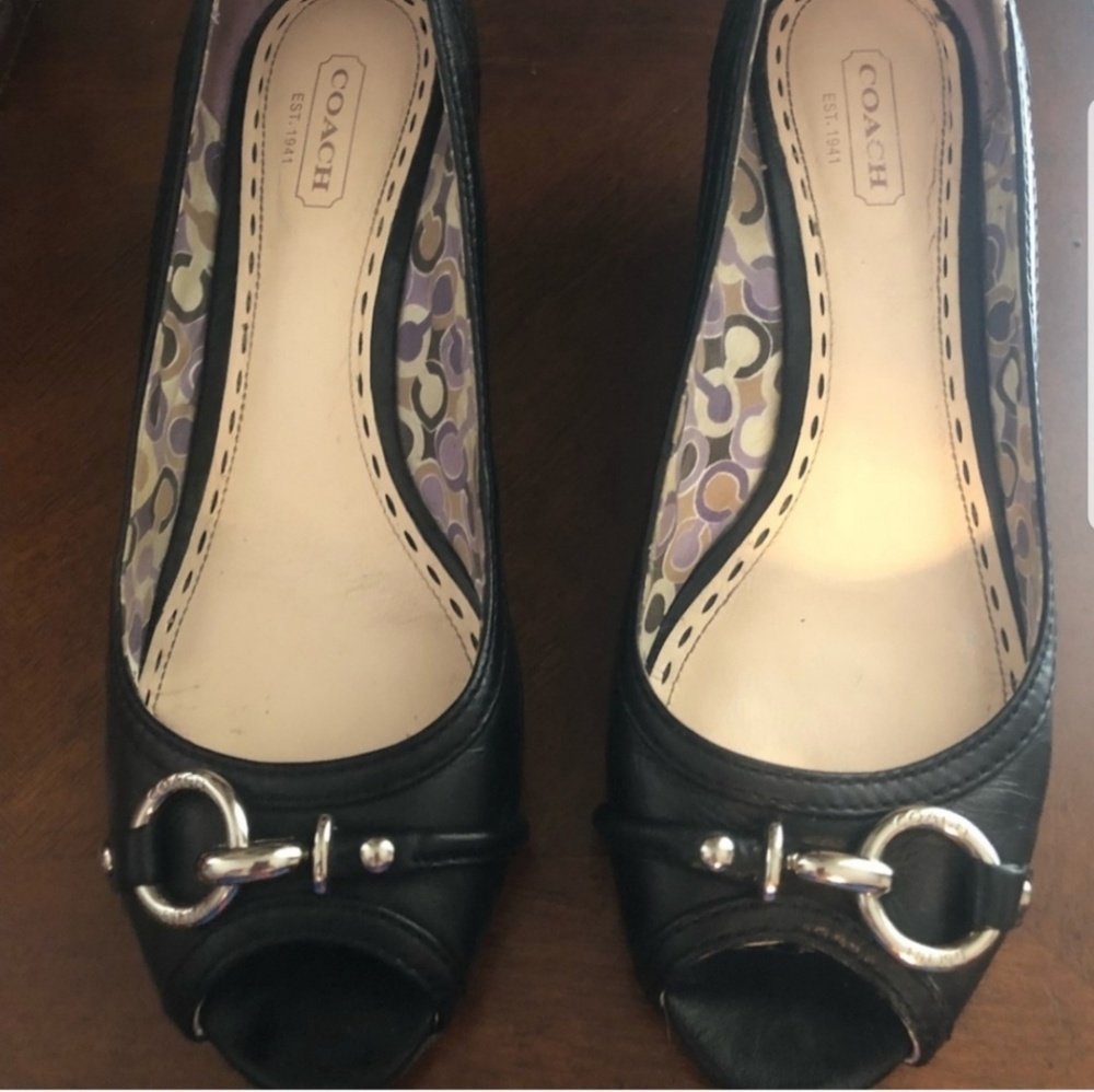 Coach wedges